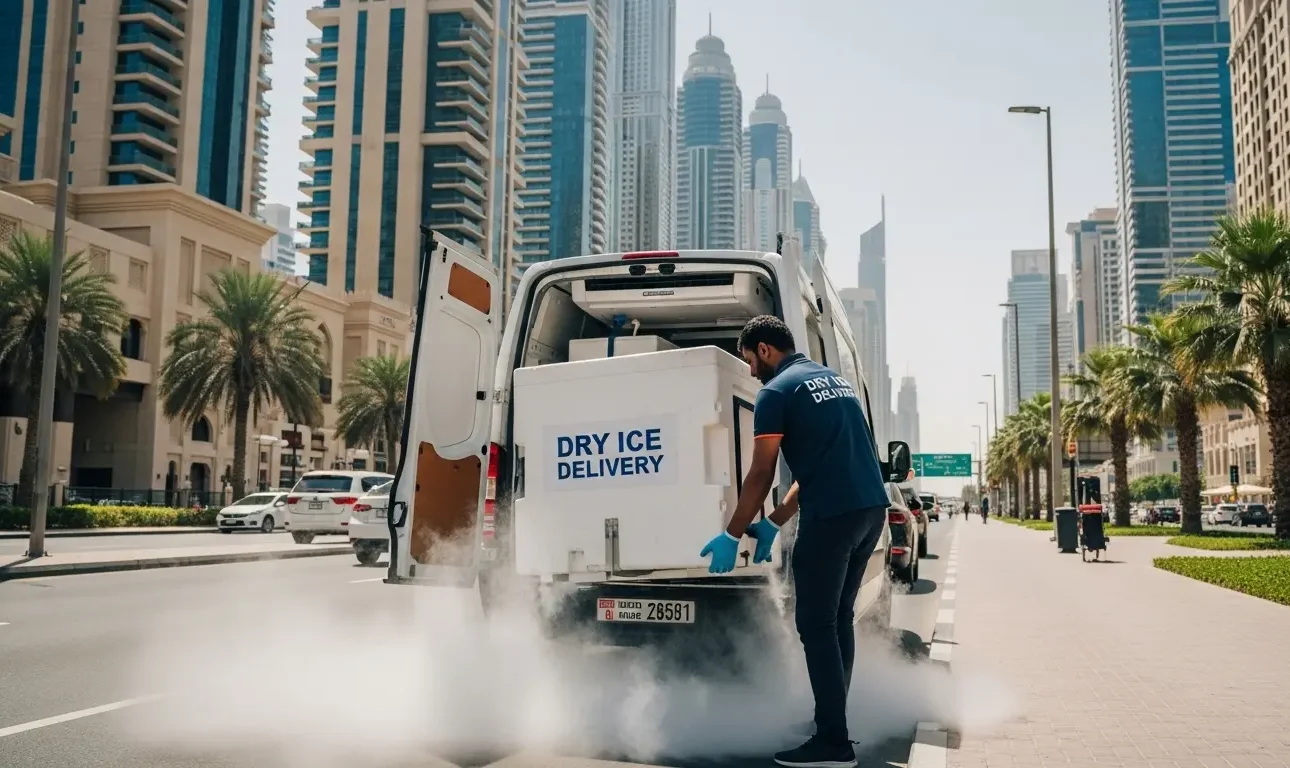 Express dry ice delivery Dubai