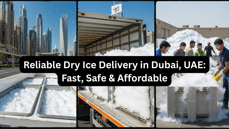 Dry ice delivery Dubai, UAE