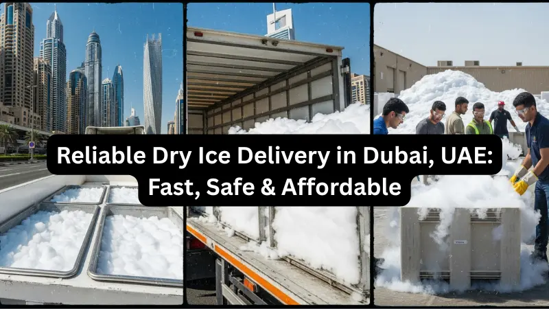 Delivering high-grade dry ice in the heart of Dubai’s business district.