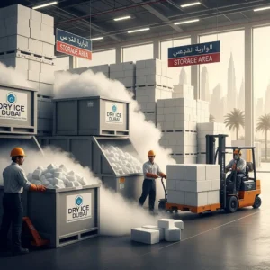 bulk dry ice Dubai, UAE