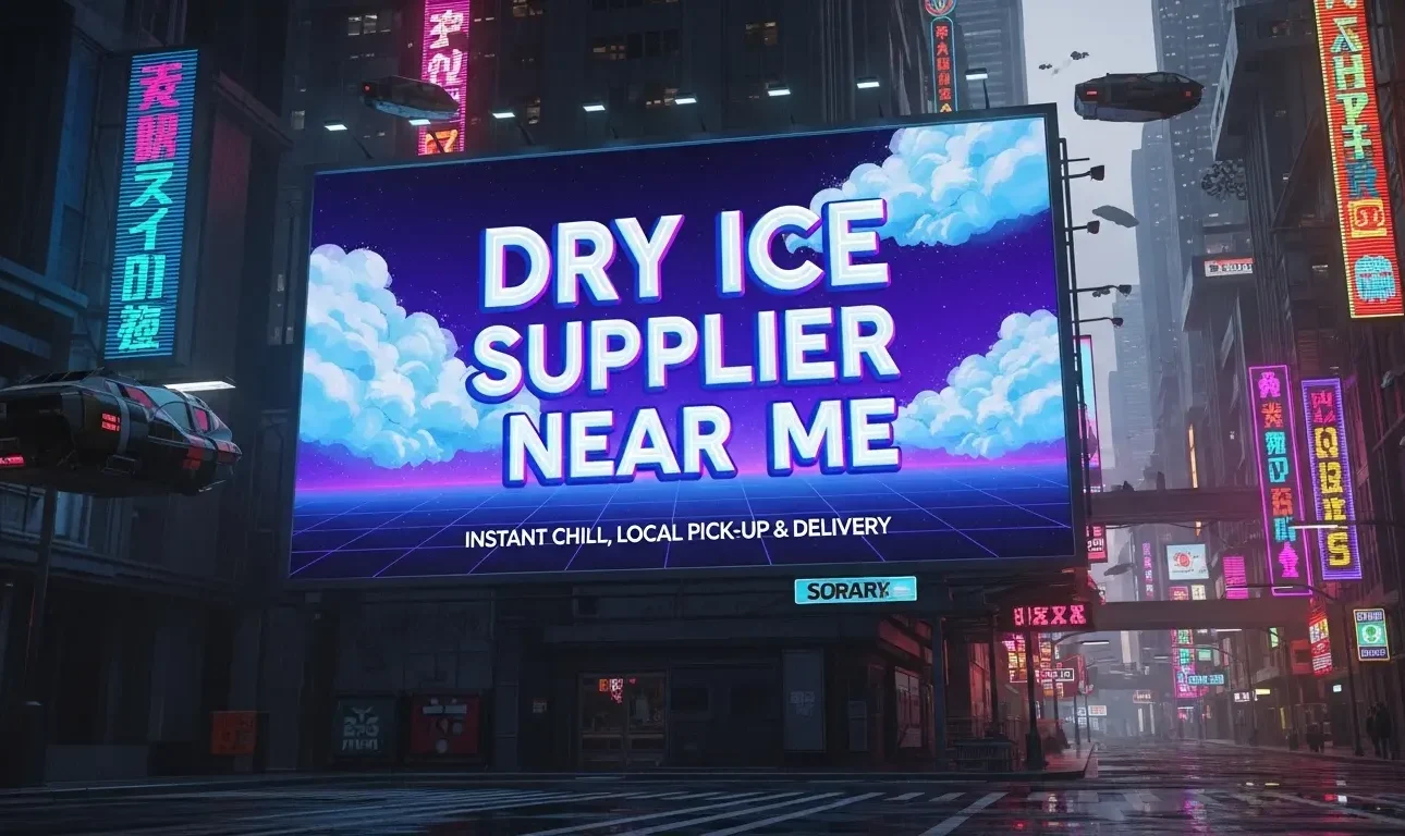Dry ice supplier near me