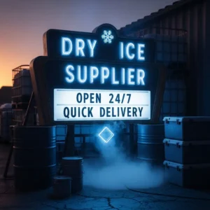 Dry ice supplier near me