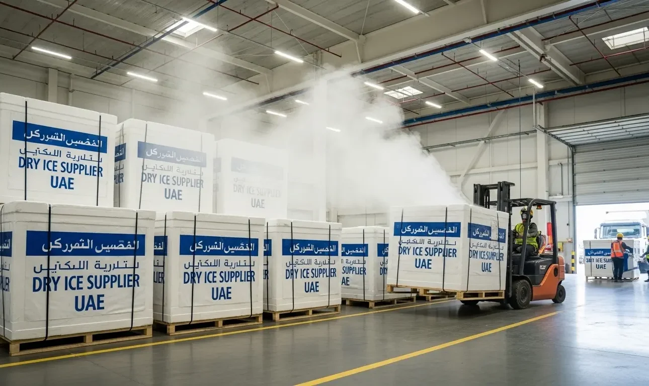 Dry ice suppliers UAE
