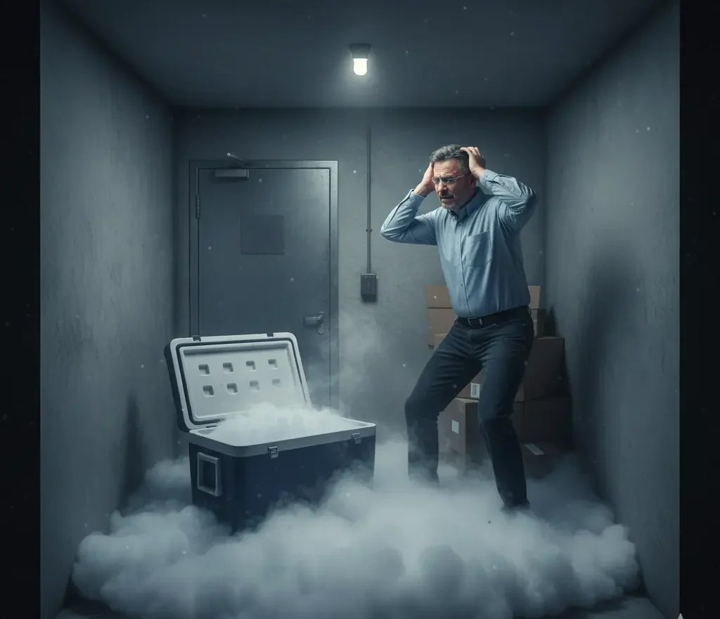 dry ice safety hazard smoke leakage